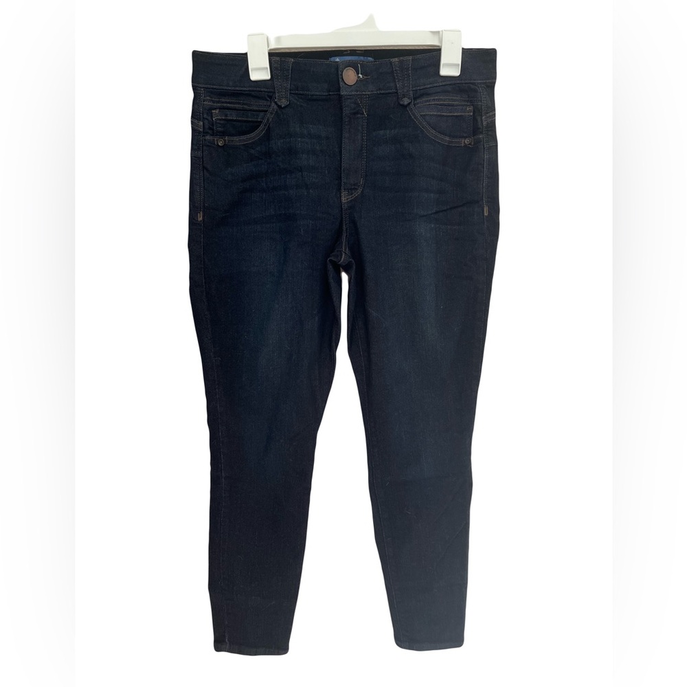 Democracy “Ab” Solution Dark Blue Skinny Jeggings Jeans Size 12 Women’s